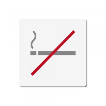 Αντικαπνιστικό σήμα - Αλουμίνιο